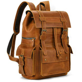 Cool Backpacks - Leather Laptop School Daypack - 2028 - Touchy Style