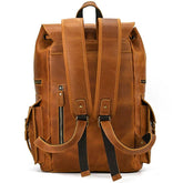 Cool Backpacks - Leather Laptop School Daypack - 2028 - Touchy Style