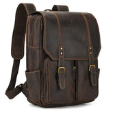 Cool Backpacks - Leather Laptop School Daypack - 2028 - Touchy Style