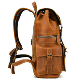 Cool Backpacks - Leather Laptop School Daypack - 2028 - Touchy Style