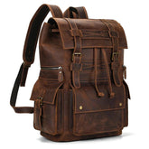 Cool Backpacks - Leather Laptop School Daypack - 2028 - Touchy Style