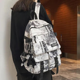 Cool Graffiti Backpack with Large Capacity for Students QC346 - Touchy Style .