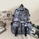 Cool Graffiti Backpack with Large Capacity for Students QC346 - Touchy Style .