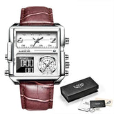 Creative Watch For Men Top Luxury Square Sports Quartz Wristwatches MSCWML57 - Touchy Style .