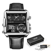 Creative Watch For Men Top Luxury Square Sports Quartz Wristwatches MSCWML57 - Touchy Style .