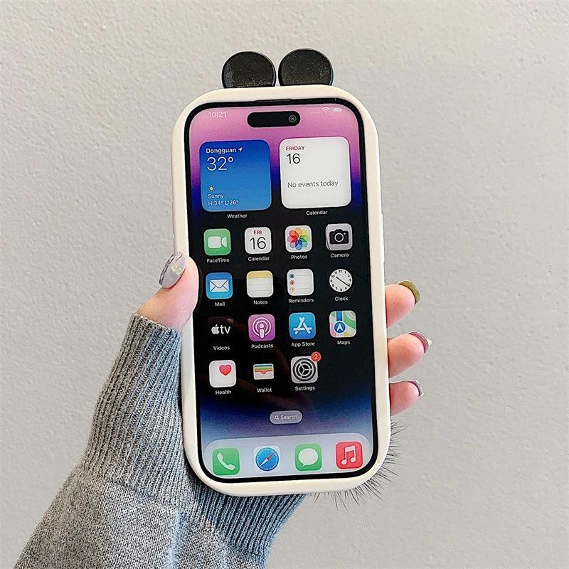 Cute Panda Phone Case for iPhone 11/12/13/14