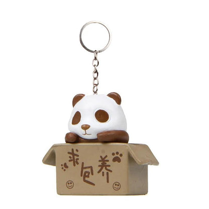 Cute Cat Box Unique Key Chain for Bags - A009 Design - Touchy Style