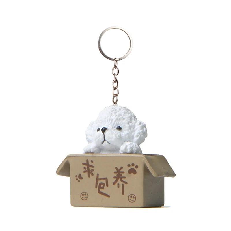 Cute Cat Box Unique Key Chain for Bags - A009 Design - Touchy Style