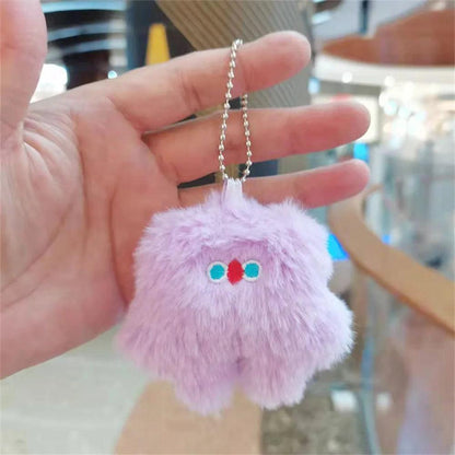 Cute Caterpillar Unique Keychains - K4176 - Cute Candy Color - Touchy Style