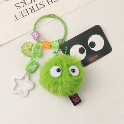 Cute Caterpillar Unique Keychains - K4176 - Cute Candy Color - Touchy Style