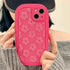 Cute Floral Embroidery Phone Case for iPhone 11, 12, 13, 14, 15, Pro Max, and Plus Models - Touchy Style