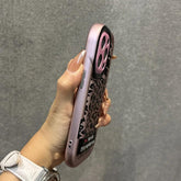 Cute Leopard Print Phone Case for iPhone 15 Pro Max, 14, 13, 12 - Touchy Style .