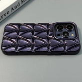 Cute Phone Case CCPC For iPhone 15, 14, 13, and 12 Pro Max - 3D Peach Heart - Soft TPU - Touchy Style .