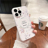 Cute Phone Case for iPhone 15, 11, 12, 13, 14, Pro Max, and 14 Plus with Printing of Magnetism Blossoms - Touchy Style