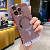 Cute Phone Case for iPhone 15, 14, 13, 12, 11 Pro Max Plus: Magnetic, Breathable, Heat Dissipation - Touchy Style .