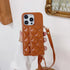 Cute Phone Case for iPhone 15, 14 Plus, 13, 12, 11 Pro Max with Leather Wallet Card Crossbody Holder - Touchy Style