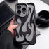 Cute Phone Cases 3D Flame Pattern for iPhone 15/14/13/12 Pro Max - TSP3011 - Touchy Style