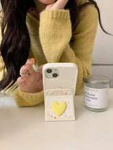 Cute Phone Cases - 3D Hearts & Flower Folding Leather Covers for iPhone 12-15 Pro Max - TSP379 - Touchy Style