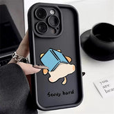 Cute Phone Cases For Galaxy A14, A34, A54, A13, A33, A53, A32, A52, S24, S23 Ultra, S22 Plus, and S21 FE - Dog Silicone Cover - TSP240 - Touchy Style