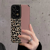 Cute Phone Cases for Galaxy models like the S23, S24, S22 Ultra Plus, and many more - Leapord Girly Cover -TSP399 - Touchy Style