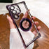 Cute Phone Cases For Galaxy S24, S23, S22 Ultra Plus FE - Luxury Transparent Plating Bumper Cover - TSP412 - Touchy Style