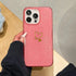 Cute Phone Cases For iPhone 11, 12, 13, 14, 15 Pro Max, 7, 8 Plus, X, Xs Max, XR - Soft Heart Glitter Cover - TSP196 - Touchy Style