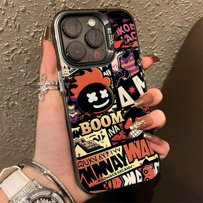 Cute Phone Cases For iPhone 11, 12, 13, 14, 15, Pro, Max, Mini, 7, 8, Plus, SE, XR, X, and XS - Comics Shockproof Cover - TSP245 - Touchy Style