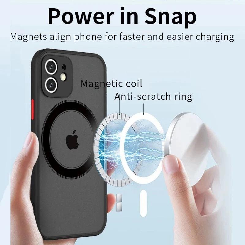 Cute Phone Cases for iPhone 11, 12, 13, 14, 15, Pro, Max, Plus, and Mini models - Magsafe Matte Cover - TSP192 - Touchy Style