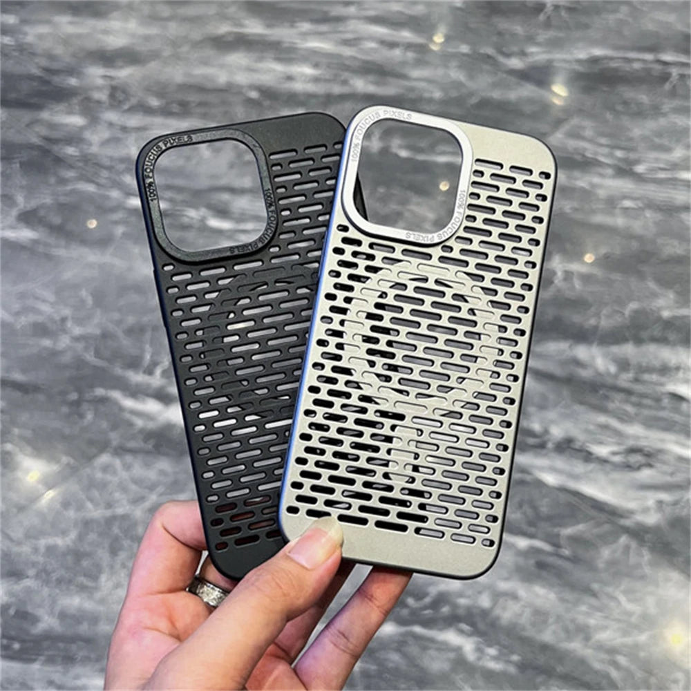 Cute Phone Cases For iPhone 11, 12, 13, 14, and 15 Pro Max - Heat Dissipation Ultra Thin Hard PC Cover - TSP422 - Touchy Style