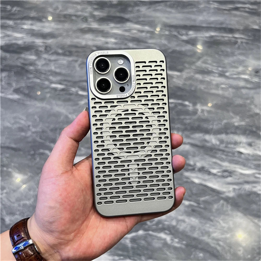 Cute Phone Cases For iPhone 11, 12, 13, 14, and 15 Pro Max - Heat Dissipation Ultra Thin Hard PC Cover - TSP422 - Touchy Style