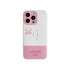 Cute Phone Cases for iPhone 11, 12, 13, 14, and 15 Pro Max - "Nice Smile" Words with Invisible Bracket - TSP209 - Touchy Style