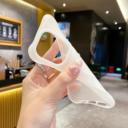 Cute Phone Cases for iPhone 11, 12, 13, 14, and 15 Pro Max - Water Ripple Transparent Cover - TSP195 - Touchy Style