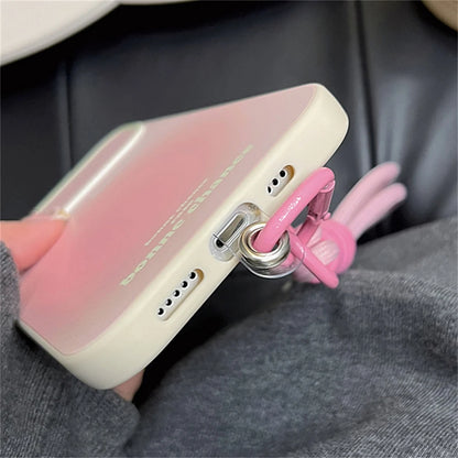 Cute Phone Cases For iPhone 11, 12, 13, 14, or 15 - Large Window Lens Protective Cover with Soft Lanyard - TSP372 - Touchy Style