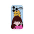 Cute Phone Cases for iPhone 11, 12, 13, 14, or 15 Pro Max - Cartoon Girl & Cat Friends - Silicone Cover - TSP207 - Touchy Style