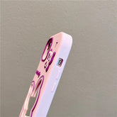 Cute Phone Cases For iPhone 11, 12, 13, 14, or 15 Pro Max - Purple Butterfly Makeup Mirror - Soft Cover - TSP254 - Touchy Style