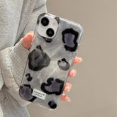 Cute Phone Cases for iPhone 11-15 Pro Max - Laser Leopard Print Bumper Cover - TSP355 - Touchy Style