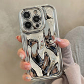 Cute Phone Cases For iPhone 14 13 12 11 Pro Max XS XR X 7 8 6S 14 Plus - Glossy Laser Plating - Touchy Style .