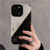 Cute Phone Cases for iPhone 14 Pro Max, 13, 12, 11, XS, XR, 7, 8, 14 Plus - Retro Black White - Touchy Style .