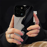 Cute Phone Cases for iPhone 14 Pro Max, 13, 12, 11, XS, XR, 7, 8, 14 Plus - Retro Black White - Touchy Style