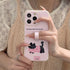 Cute Phone Cases for iPhone 15, 14, 13, 11, or 12 Pro Max - Cartoon Puppy Dog & Cat with Hidden Ring Holder - TSP221 - Touchy Style