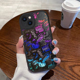 Cute Phone Cases for iPhone 15, 14, 13, 12, 11 Pro, 15 Pro, 14 Pro Max, 7, 8 Plus, X, XR, XS Max, XS, and SE 2020, 2022 - Scary Cartoon Pattern - TSP410 - Touchy Style