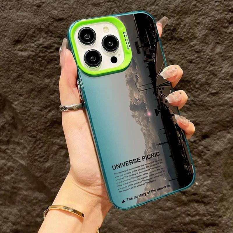 Cute Phone Cases For iPhone 15, 14, 13, 12, 11, Pro Max, XS, X, XR, 7, and 8 Plus - Road Landscape - Full Cover - TSP244 - Touchy Style