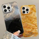 Cute Phone Cases for iPhone 15, 14, 13, 12, and 11 Pro Max - Black Gray Glacier Cover - TSP214 - Touchy Style