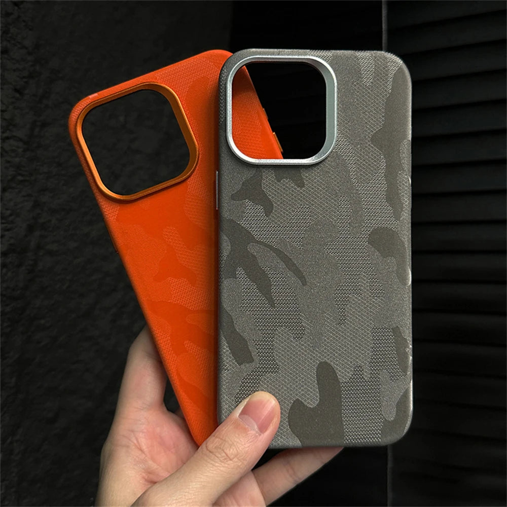 Cute Phone Cases for iPhone 15, 14, 13, 12 Pro Max, and 15 Pro Max - Luxury Camouflage Shockproof Armor Case - TSP419 - Touchy Style