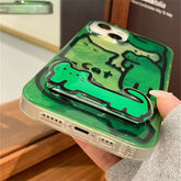 Cute Phone Cases for iPhone 15, 14, 13, and 12 Pro Max - Funny Line Drawing - Holder Stand - TSP220 - Touchy Style