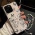 Cute Phone Cases for iPhone 15, 14, 13, and 12 Pro Max - Stylish Butterfly Flower Bracelet - Bumper Cover - TSP352 - Touchy Style