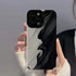 Cute Phone Cases for iPhone 15, 14 Pro Max, 13, 12, 11, XS, XR, 7, 8, 14 Plus - Retro Black White - Touchy Style