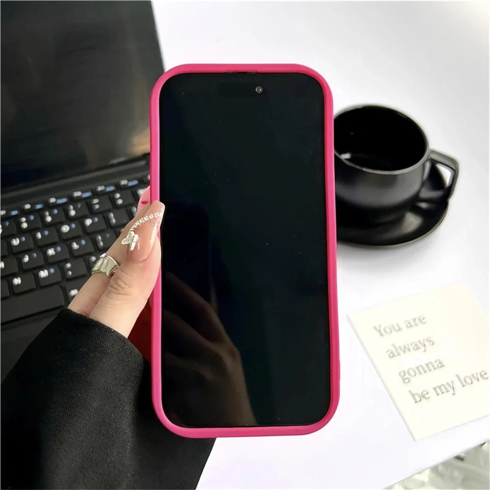 Cute Phone Cases for iPhone 15, 14 Pro Max, 13, 12, XR, XS, 7, and 8 Plus - 3D Butterfly Stand - TSP323 - Touchy Style