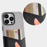 Cute Phone Cases for iPhone 15 Pro Max, 13, 14 Pro, and 12 - Card Holder - Leather Cover - TSP201 - Touchy Style