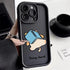 Cute Phone Cases For iPhone 15 Pro Max, 14, 13, 12, 11, XS Max, XR, X, 7, and 8 Plus - "Study Hard" Dog - TSP228 - Touchy Style